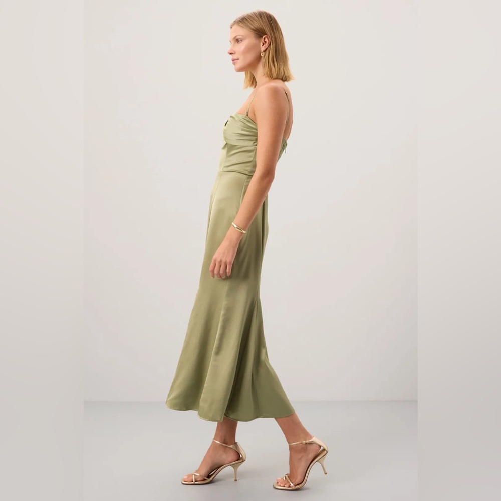 Reformation Hensley satin Dress - Picture 2 of 11
